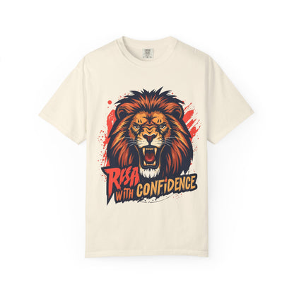 Lion Graphic T-Shirt — "Roar With Confidence" Bold Wildlife Tee