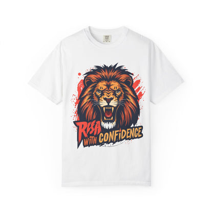 Lion Graphic T-Shirt — "Roar With Confidence" Bold Wildlife Tee
