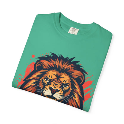 Lion Graphic T-Shirt — "Roar With Confidence" Bold Wildlife Tee