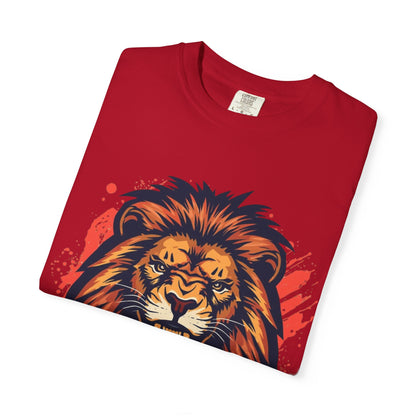 Lion Graphic T-Shirt — "Roar With Confidence" Bold Wildlife Tee
