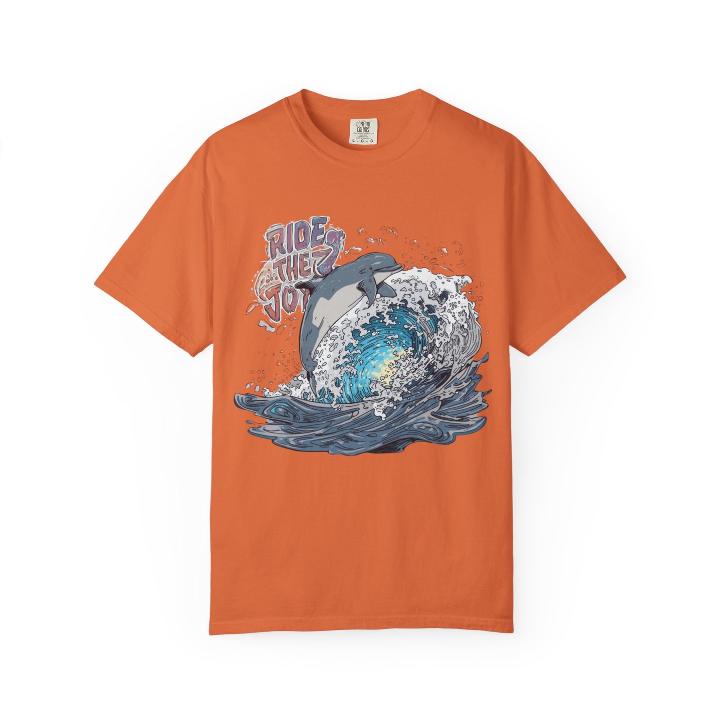 Ride the Wave Dolphin T-Shirt — Ocean Surf Graphic Tee