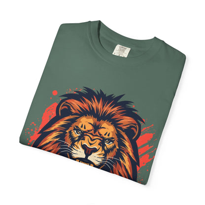 Lion Graphic T-Shirt — "Roar With Confidence" Bold Wildlife Tee