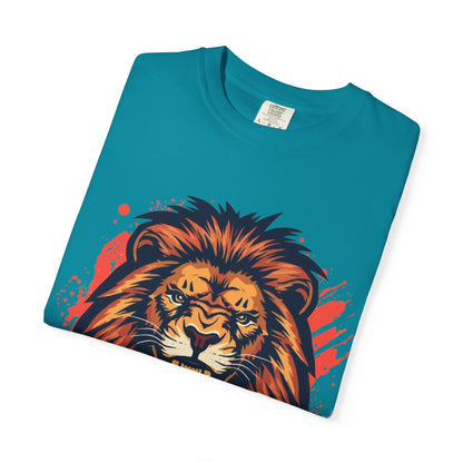 Lion Graphic T-Shirt — "Roar With Confidence" Bold Wildlife Tee