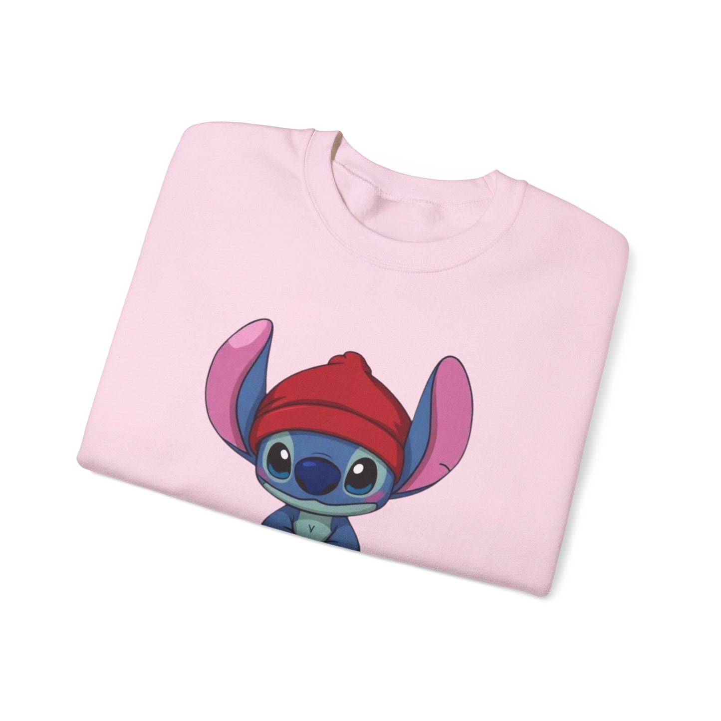 Stitch Cute Crewneck Sweatshirt — “All I Want Is Stitch” Cartoon Pullover