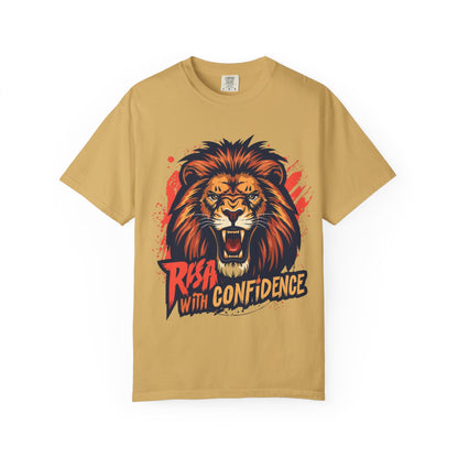 Lion Graphic T-Shirt — "Roar With Confidence" Bold Wildlife Tee