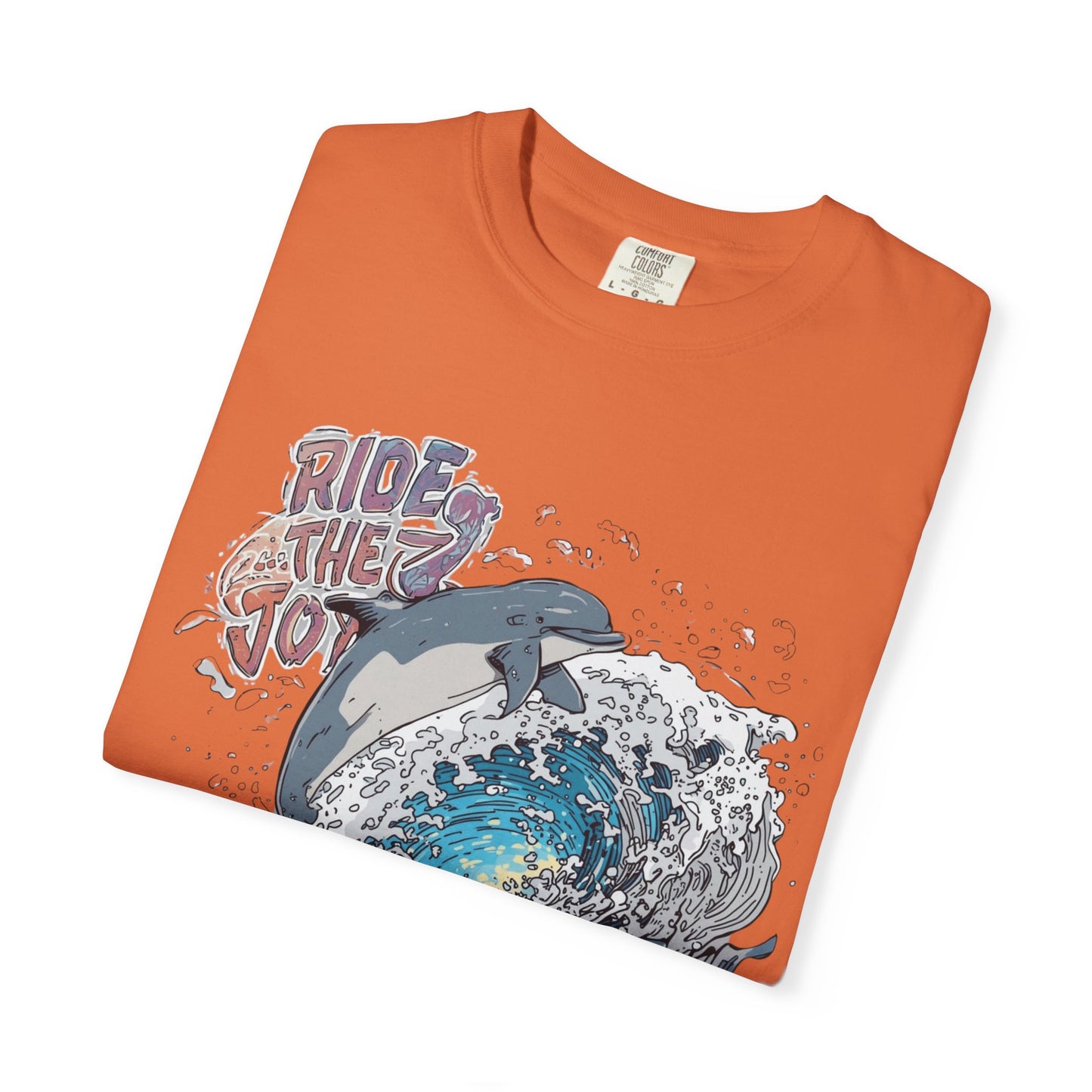 Ride the Wave Dolphin T-Shirt — Ocean Surf Graphic Tee