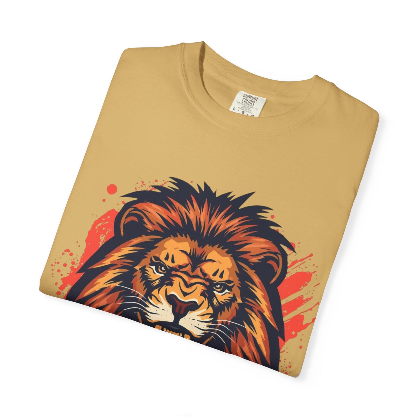 Lion Graphic T-Shirt — "Roar With Confidence" Bold Wildlife Tee