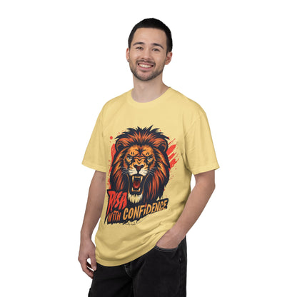 Lion Graphic T-Shirt — "Roar With Confidence" Bold Wildlife Tee