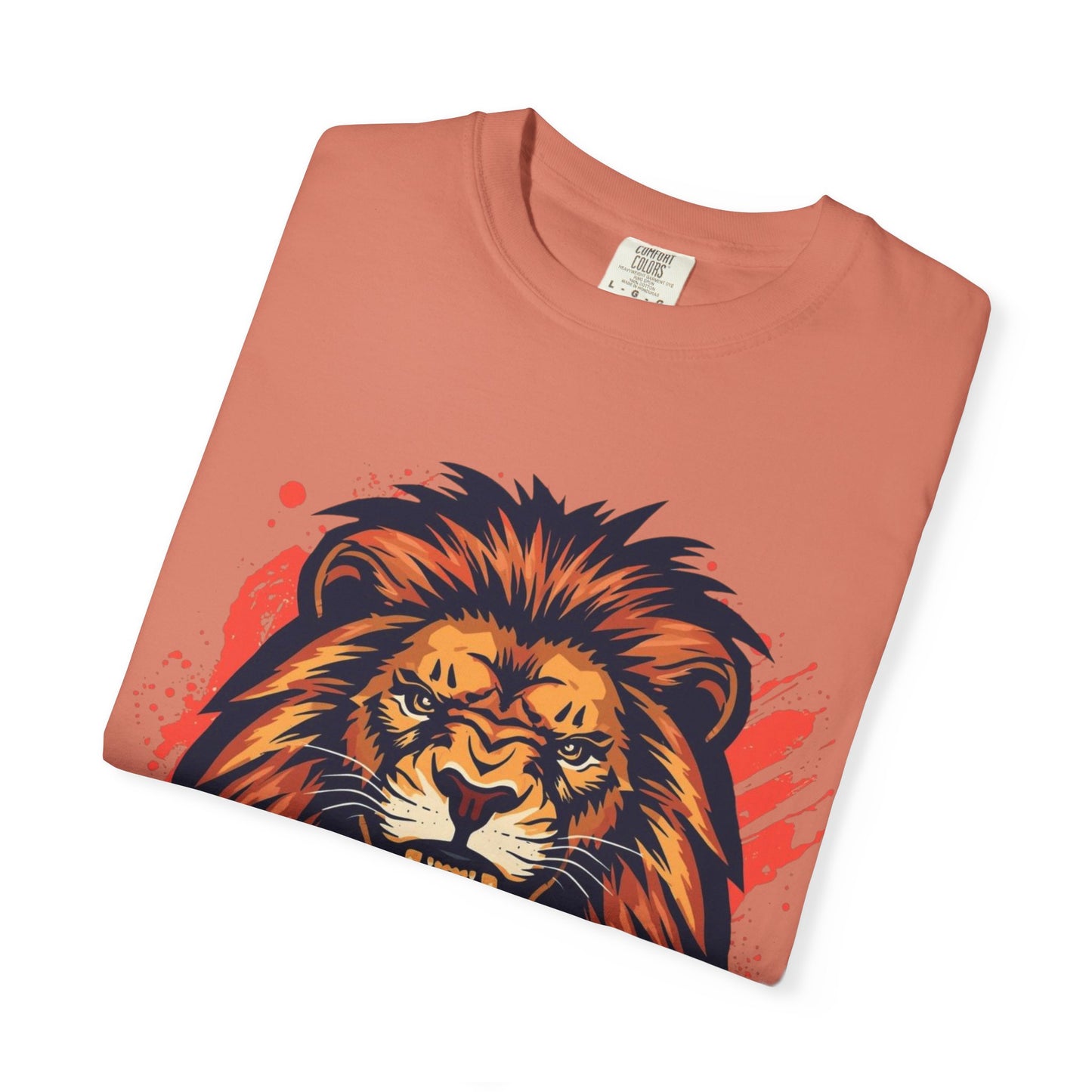 Lion Graphic T-Shirt — "Roar With Confidence" Bold Wildlife Tee