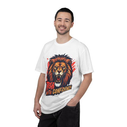 Lion Graphic T-Shirt — "Roar With Confidence" Bold Wildlife Tee