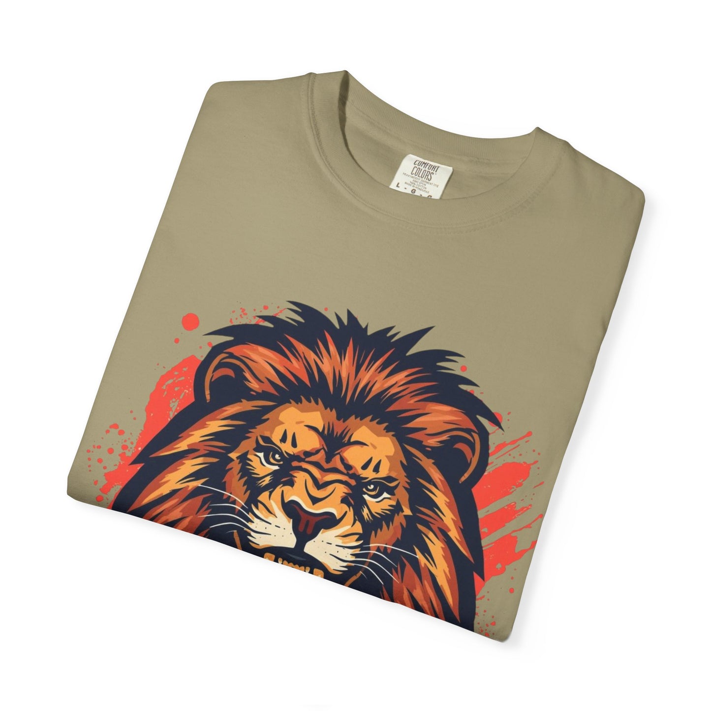 Lion Graphic T-Shirt — "Roar With Confidence" Bold Wildlife Tee