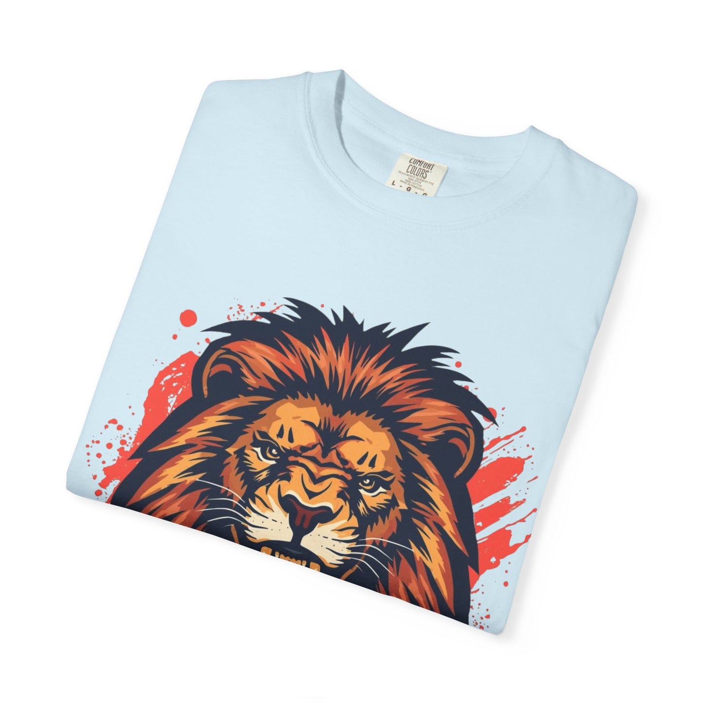 Lion Graphic T-Shirt — "Roar With Confidence" Bold Wildlife Tee