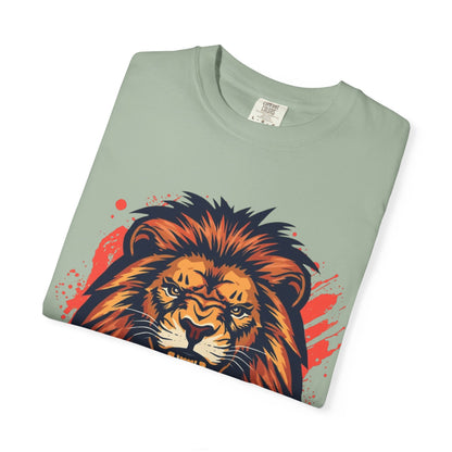 Lion Graphic T-Shirt — "Roar With Confidence" Bold Wildlife Tee