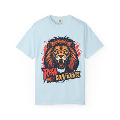 Lion Graphic T-Shirt — "Roar With Confidence" Bold Wildlife Tee