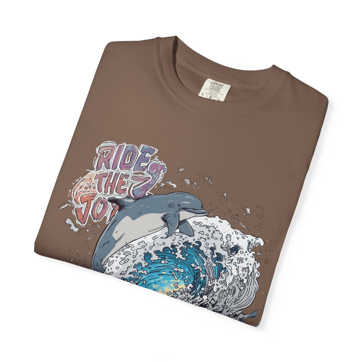 Ride the Wave Dolphin T-Shirt — Ocean Surf Graphic Tee