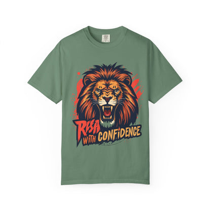 Lion Graphic T-Shirt — "Roar With Confidence" Bold Wildlife Tee