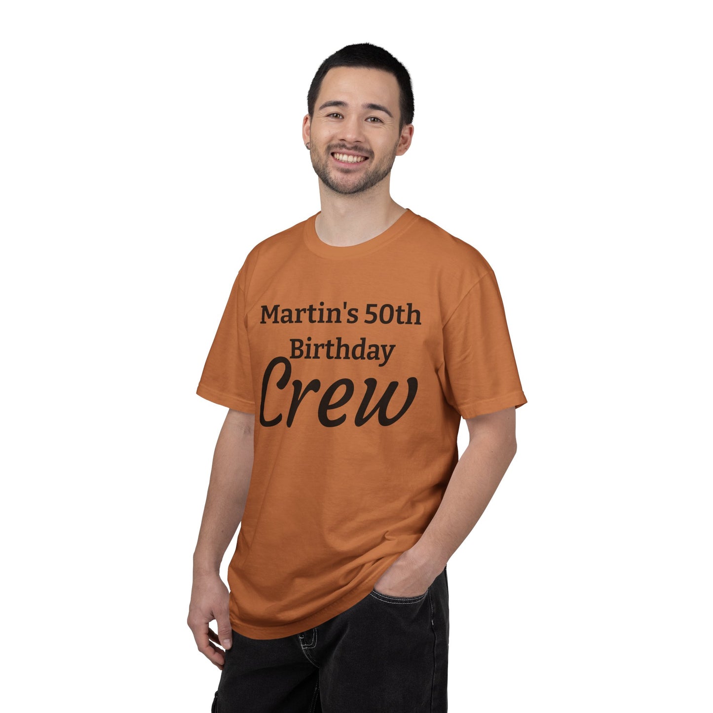 Personalized 'Martin's 50th Birthday Crew' T-Shirt