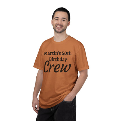 Personalized 'Martin's 50th Birthday Crew' T-Shirt