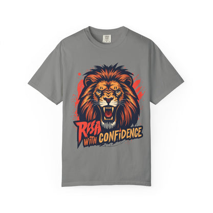 Lion Graphic T-Shirt — "Roar With Confidence" Bold Wildlife Tee