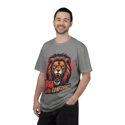 Lion Graphic T-Shirt — "Roar With Confidence" Bold Wildlife Tee