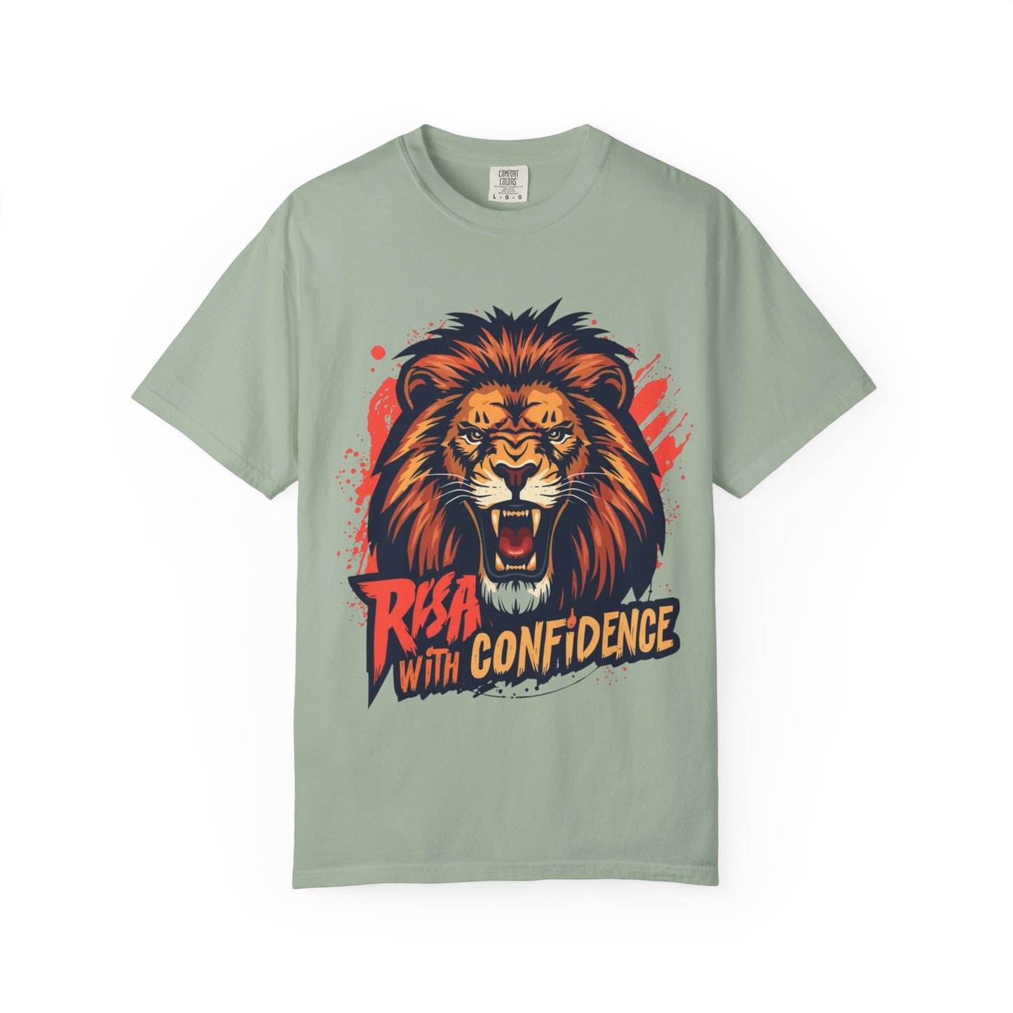 Lion Graphic T-Shirt — "Roar With Confidence" Bold Wildlife Tee