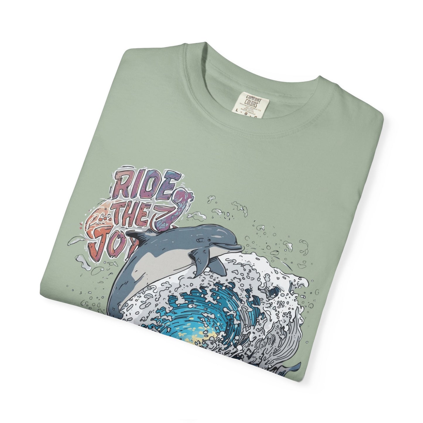 Ride the Wave Dolphin T-Shirt — Ocean Surf Graphic Tee