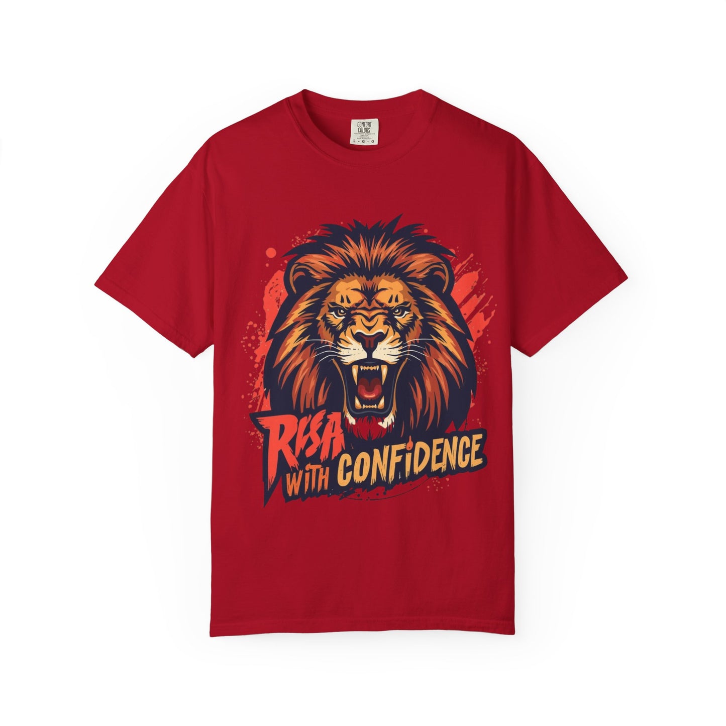Lion Graphic T-Shirt — "Roar With Confidence" Bold Wildlife Tee