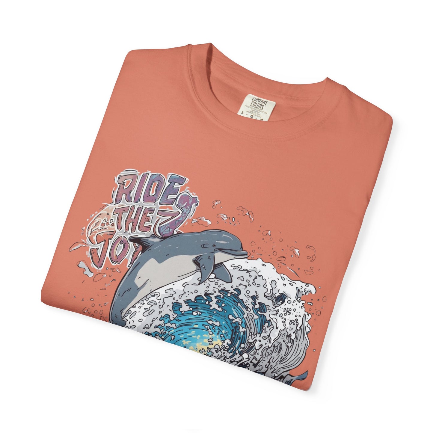 Ride the Wave Dolphin T-Shirt — Ocean Surf Graphic Tee