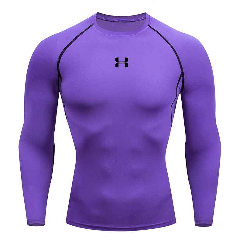 Men’s Sports Compression Tee – Gym, Running, and Training Essentials