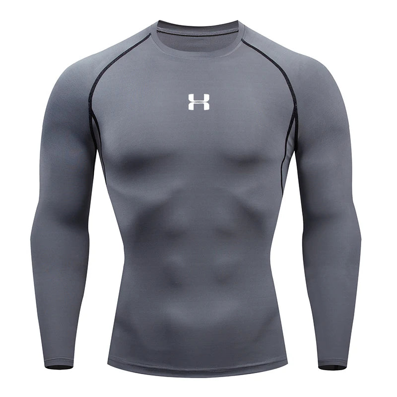 Men’s Sports Compression Tee – Gym, Running, and Training Essentials