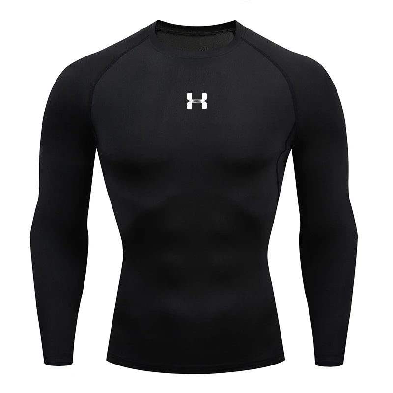 Men’s Sports Compression Tee – Gym, Running, and Training Essentials
