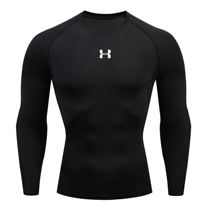 Men’s Sports Compression Tee – Gym, Running, and Training Essentials