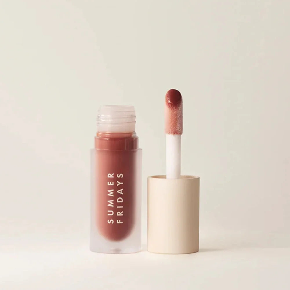 Moisturising Mirror Lip Gloss Oil – Pink Sugar & Guava Scented Hydrating Lip Balm