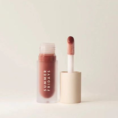 Moisturising Mirror Lip Gloss Oil – Pink Sugar & Guava Scented Hydrating Lip Balm