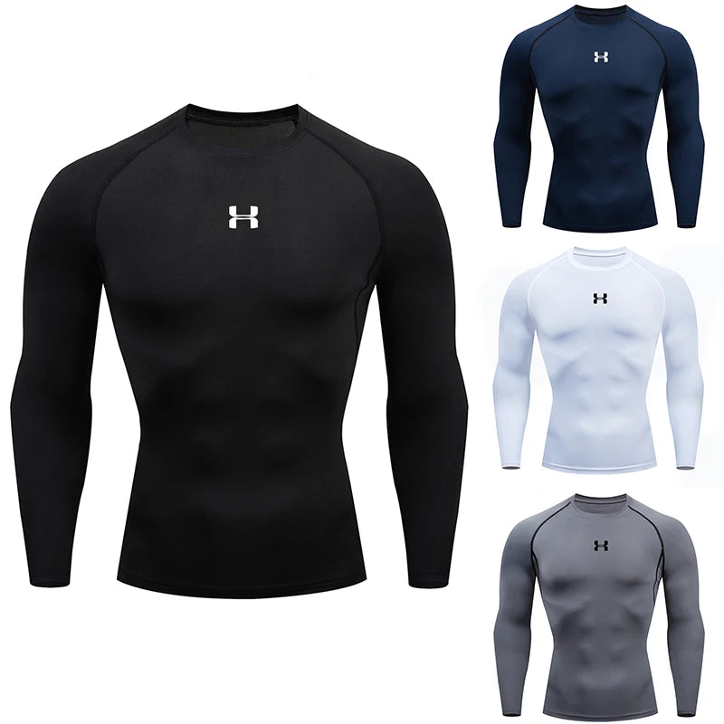 Men’s Sports Compression Tee – Gym, Running, and Training Essentials
