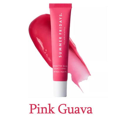 Moisturising Mirror Lip Gloss Oil – Pink Sugar & Guava Scented Hydrating Lip Balm