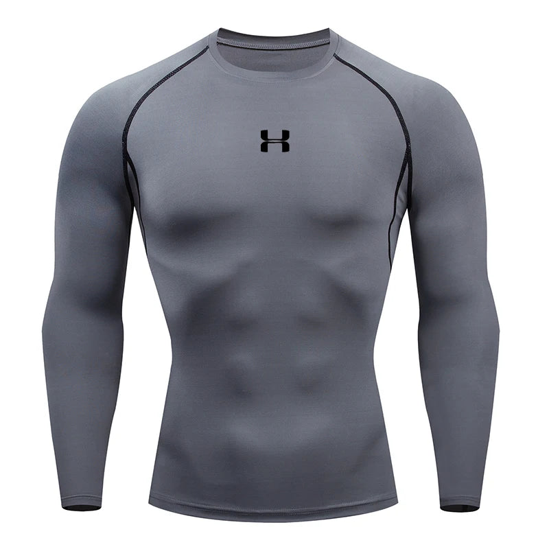 Men’s Sports Compression Tee – Gym, Running, and Training Essentials