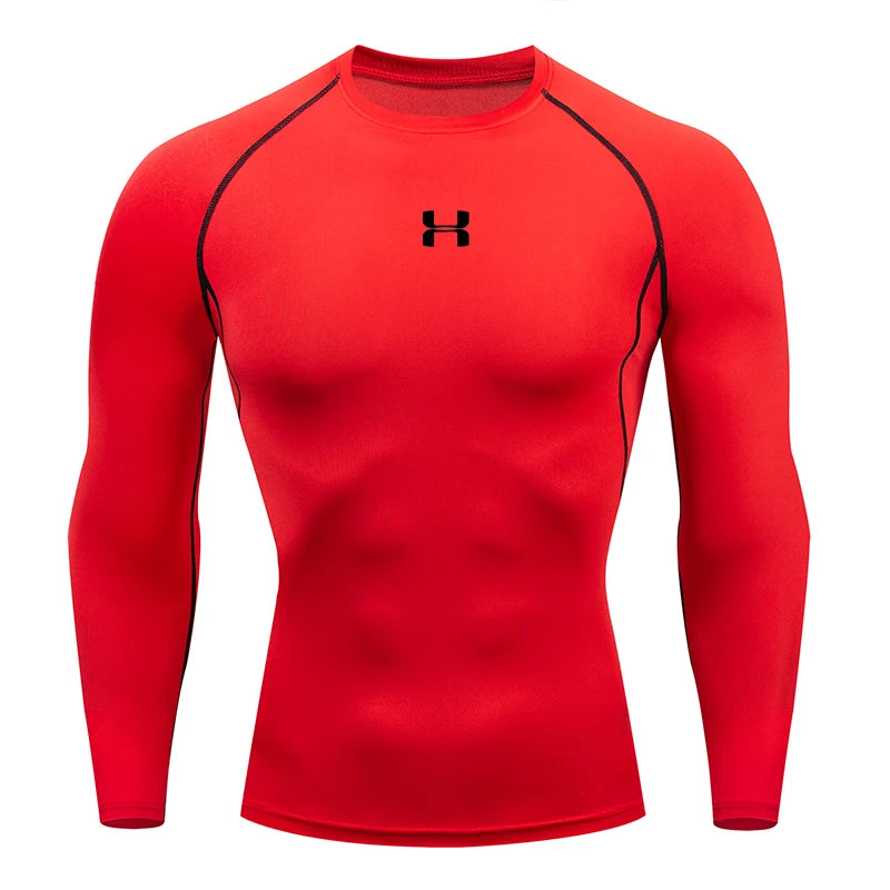 Men’s Sports Compression Tee – Gym, Running, and Training Essentials