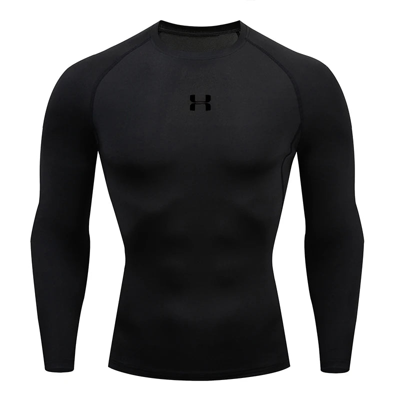 Men’s Sports Compression Tee – Gym, Running, and Training Essentials